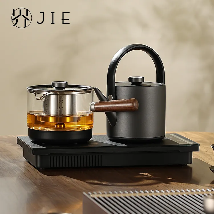 南界新款全自动底部双上水烧水壶茶台嵌入式电热水壶保温煮茶器