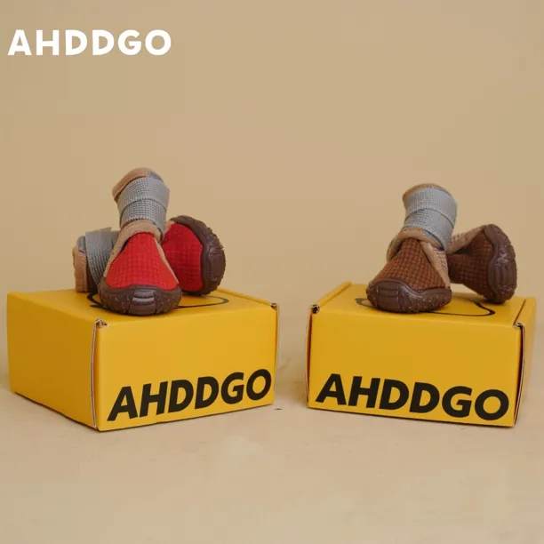 狗狗鞋子冬季加厚保暖雪纳瑞比熊泰迪柴犬西高地宠物鞋子