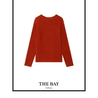 TheBay【克什米尔】康赛妮无缝一体羊绒毛衣Bay2SQZR0101