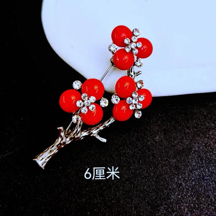 铜合金胸针 012 梅花胸针胸花衣服饰品