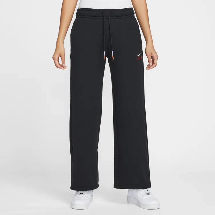 NIKE耐克女子AS W NSW FLC PANT WIDE CNY针织长裤IQ3829-010