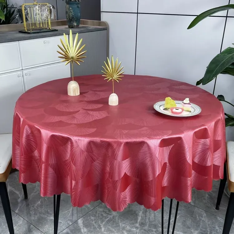 PU加厚防水防油酒店家用餐桌布免洗机洗餐桌布开学季宿舍餐桌布