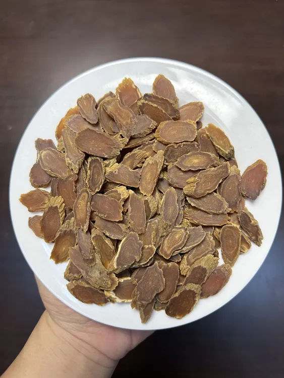 伍简一 红参 原支参 红参片 原切片 足六年 精选红参