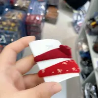 P682红色三角桃心一对掰掰夹