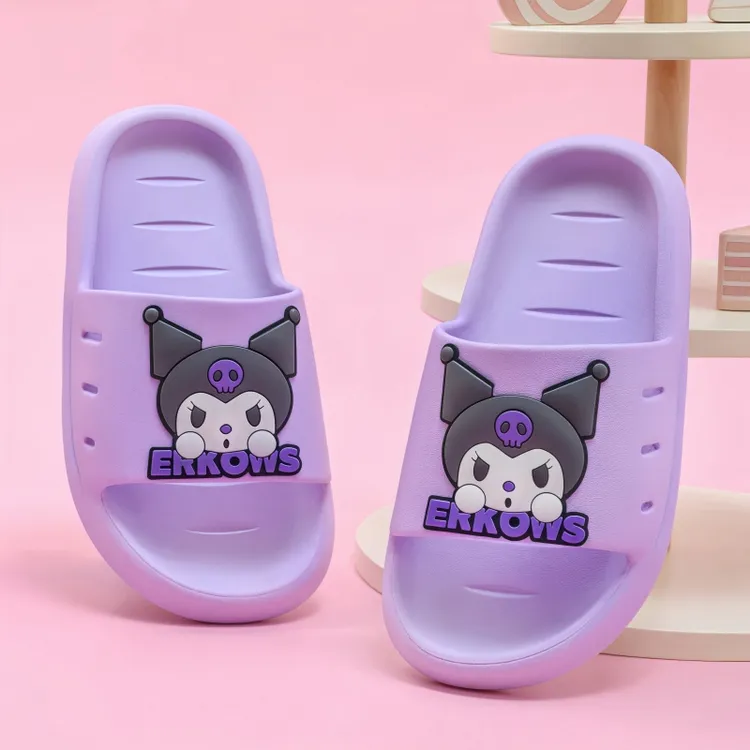 女童库洛米拖鞋夏公主风居家室内洗澡防滑软底小女孩网红可爱凉拖