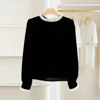 【麦迪尚品•品牌新款】50823101 简约长袖衬衫春季品牌折扣女装