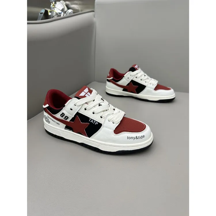 【香港DQVO&Shoes官方正品】新款皮面潮流休闲板鞋软底舒适时尚男鞋