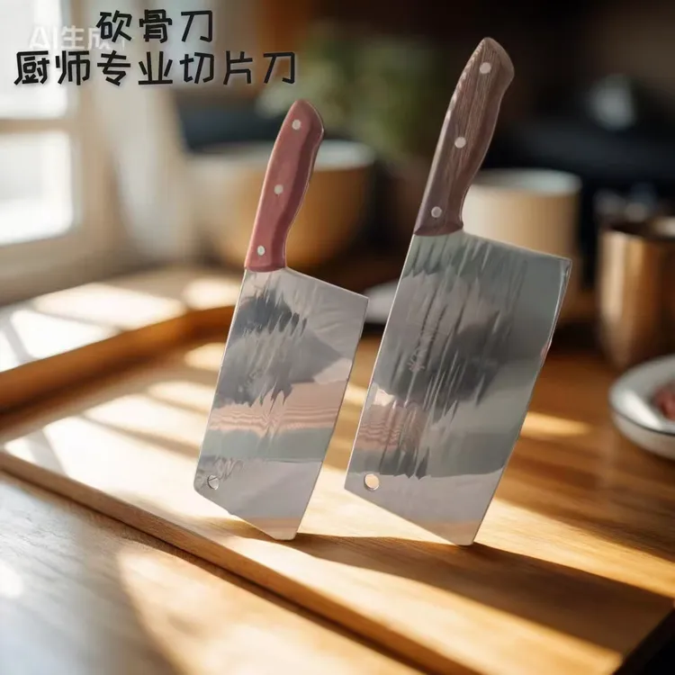 砍骨刀+切片刀（点开有5个选项）
