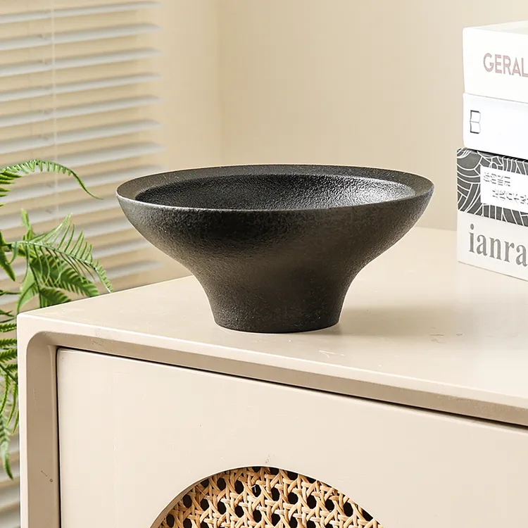 禅意白陶花盆素雅陶瓷花器苔藓球佛手杆花盆适配多种绿植造景盆