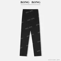 溶溶【瘦腿尖子生】RONGRONG 羊毛莱赛尔混纺修腿简约休闲裤RR5708