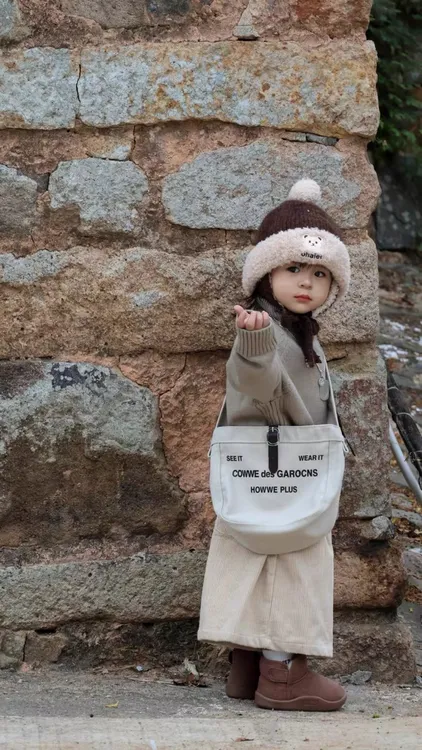 {品质专柜 }秋冬季男女童小童休闲风极简风可爱风儿童冬帽集合