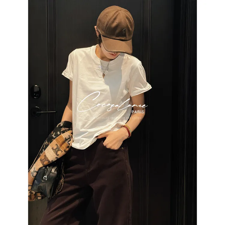 韩彬彬"三角扭扭乐"100%棉210g柔软亲肤透气可捏捏造型T恤865K-8