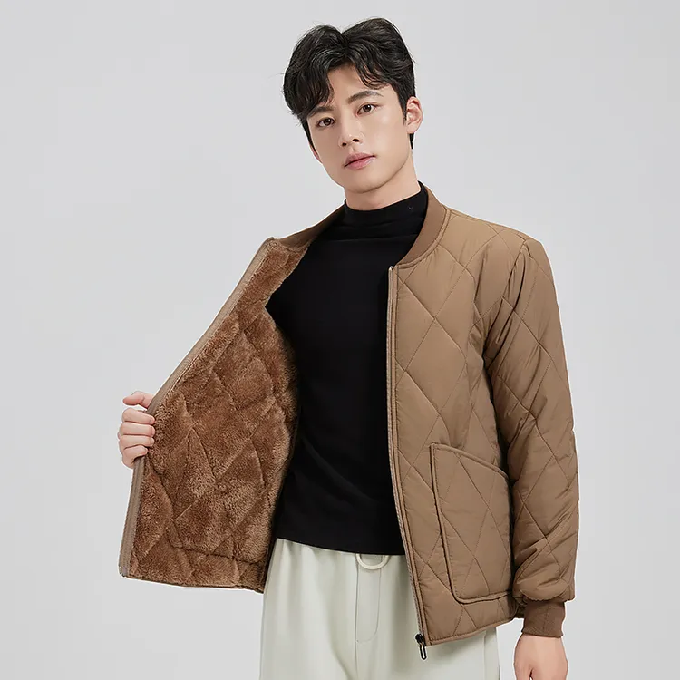 男士内胆棉衣中青年秋冬内穿加绒防寒棉服上班族打底棉袄保暖神器