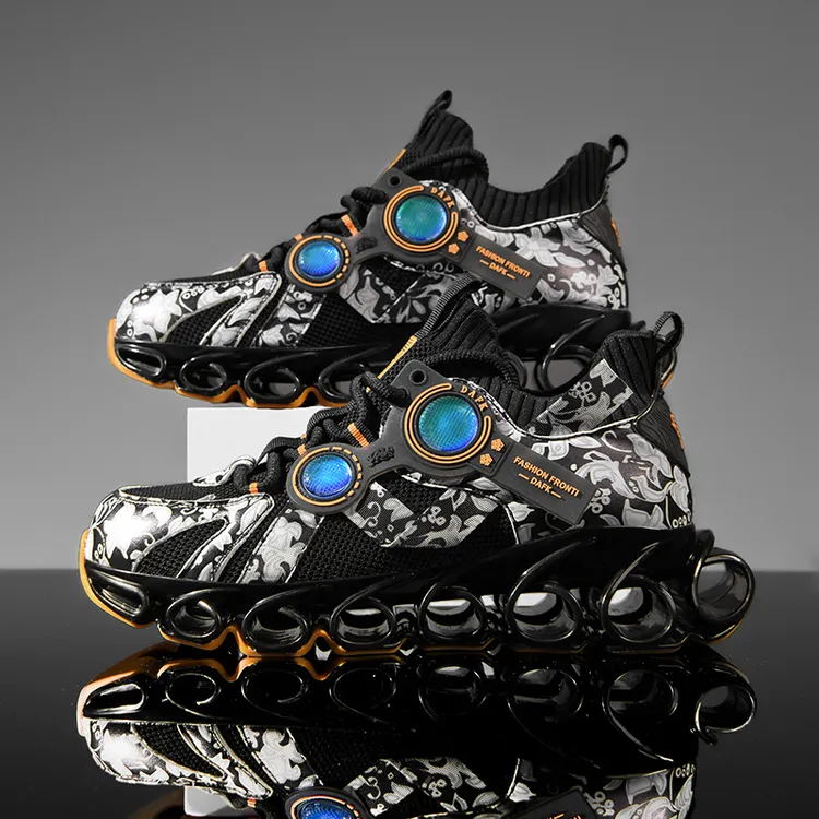 保罗圣约翰25年限定秋冬新款刀锋潮鞋飞织运动鞋百搭休闲潮鞋男鞋