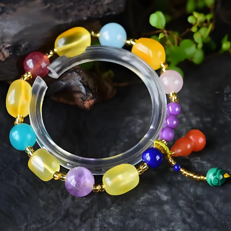 玛瑙散珠天然石水晶自选链接