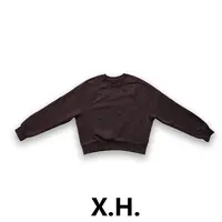 【刘小黑】以舒适为主秋冬磨毛基础款圆领套头解插肩构卫衣
