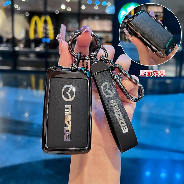 马自达3昂克赛拉钥匙套cx5男女cx4汽车cx50专用阿特兹壳cx30扣包