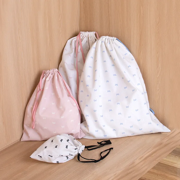 脏衣袋旅行加大号薄毯子帆布收纳袋抽绳束口加厚便携脏衣服收纳袋