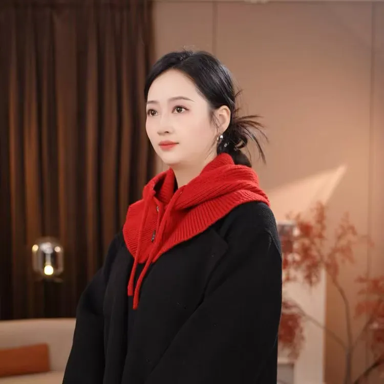 一体围脖帽保暖防风防寒秋冬多功能冬天百搭户外加厚