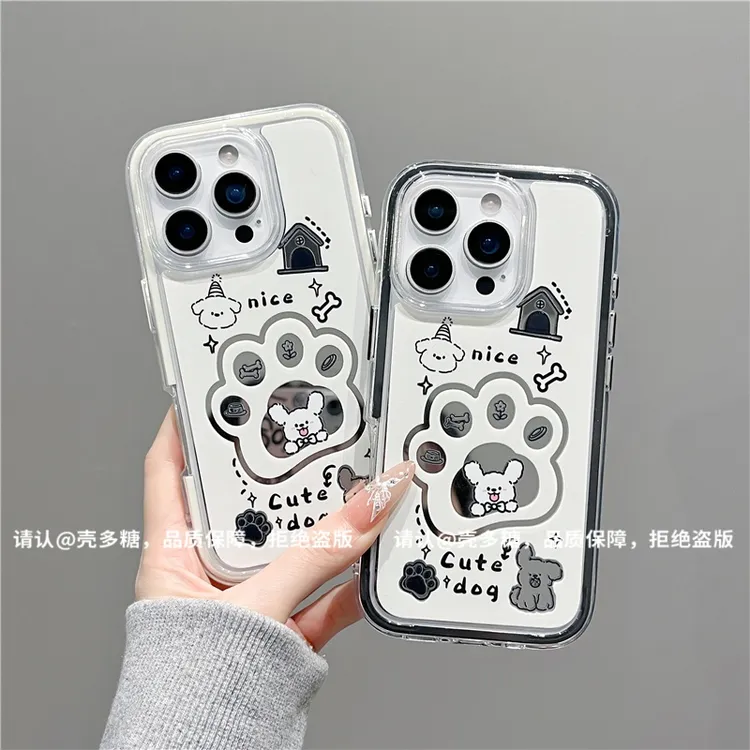 炫彩镜面适用苹果16/iPhone/华为荣耀/OPPO/小米手机壳pura70爆款