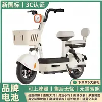 新国标成人两轮电动自行车锂电池代步车双人适用代步电车