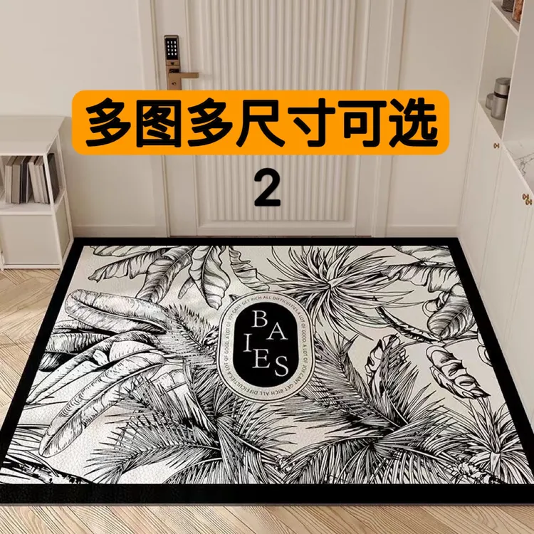 D220—D238硅藻泥防滑吸水卫生间入户厨房脚垫