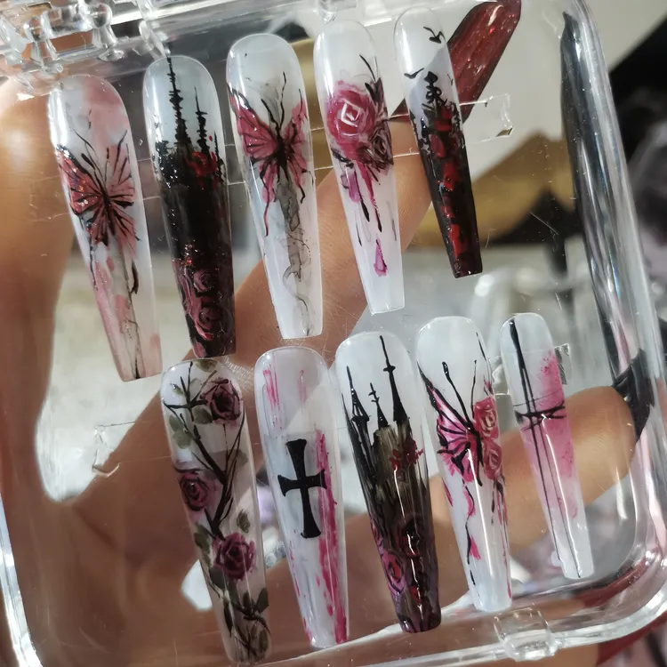 【千种款式】原创小众辣妹穿戴甲千金感盲盒高级感显白