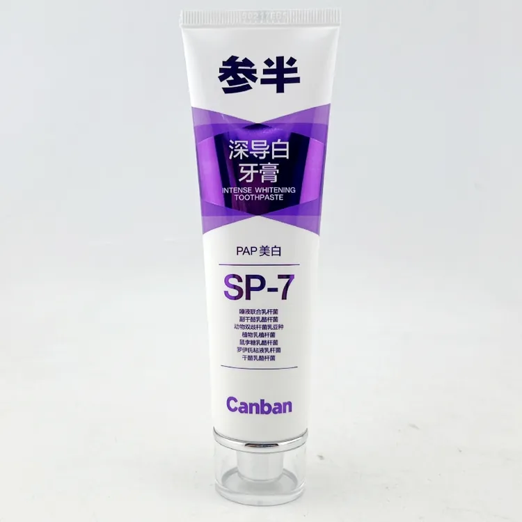 参半牙膏SP-7深导白牙膏sp-7洁白牙齿清新口气美白去渍薄荷120g