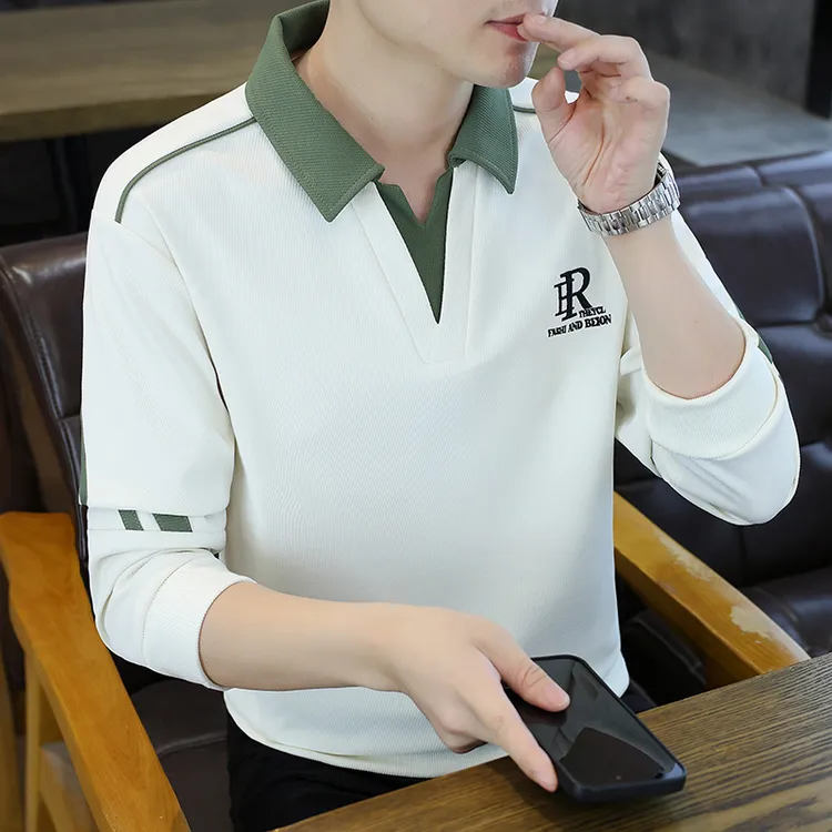 拼色卫衣男士春秋季2025新款休闲宽松长袖上衣服韩版潮流百搭男装