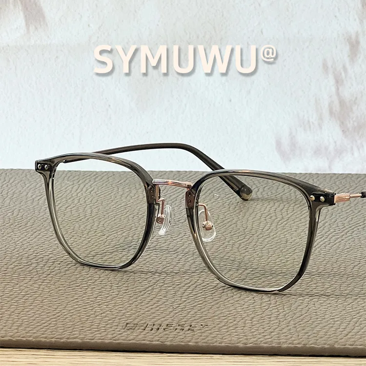 气质温柔精致网红大框大脸修饰脸型超轻时尚流百搭护目韩版眼镜