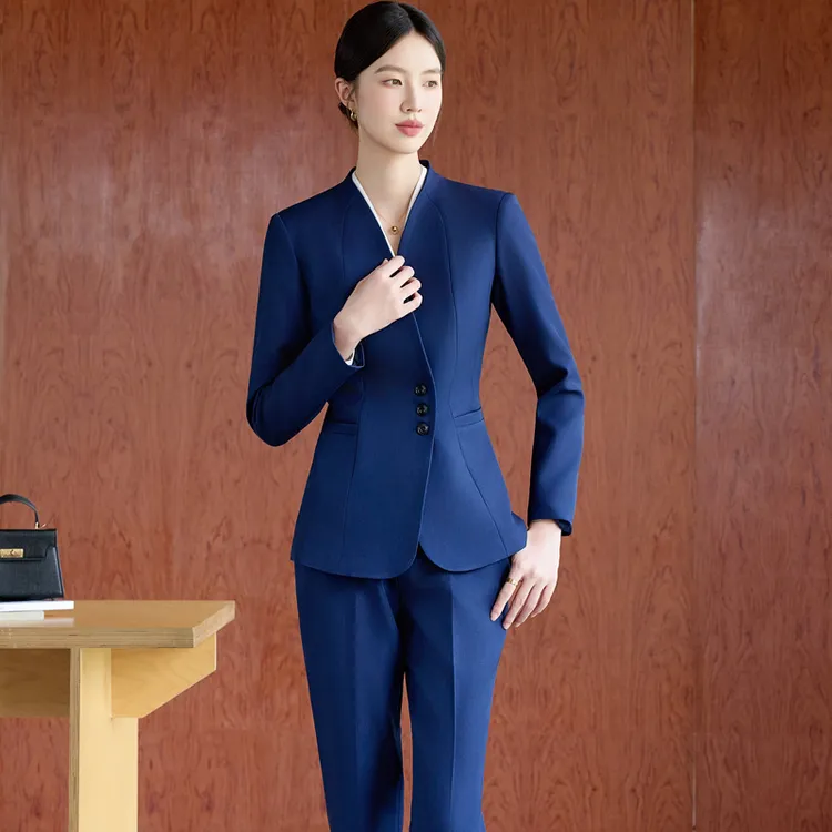 秋冬职业西装套装女2025春秋新款高级感气质小个子西服正装工作服