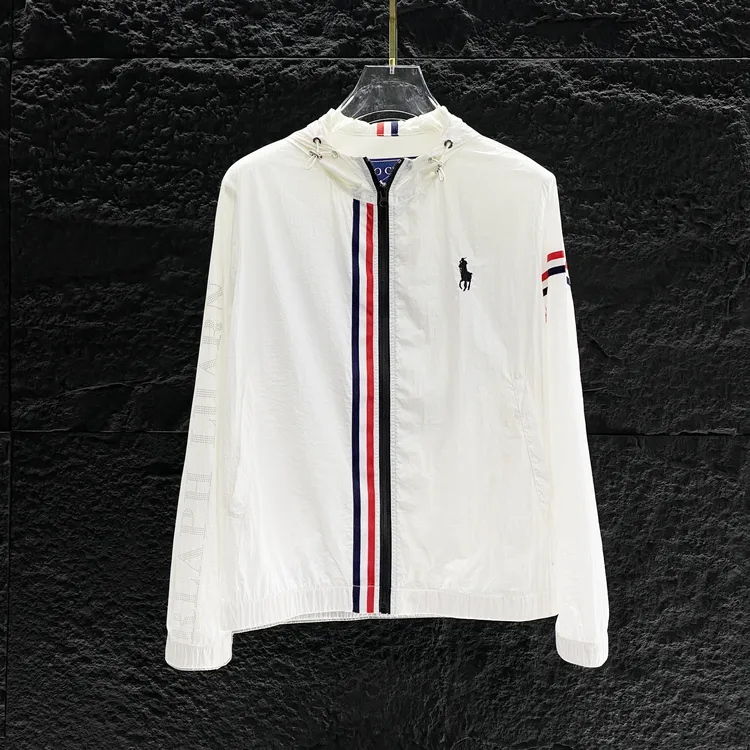 2025夏季男女情侣户外登山徒步骑行连帽薄款速干冰感夹克防晒外套