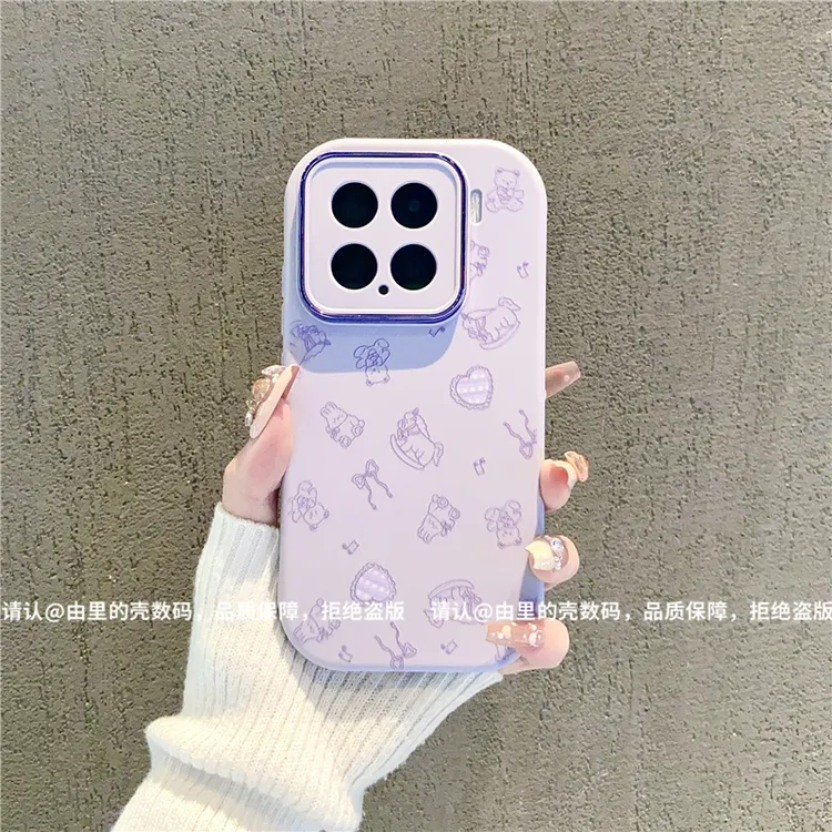 （小米系列）金属小胖妹适用小米15/14/红米K70/红米note14手机壳潮