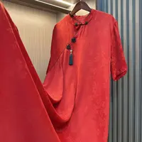 婉乔-民国风优雅气质宽松显瘦减龄改良旗袍长裙