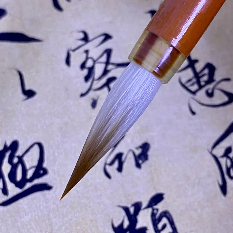 狼尖小长峰勾线兼毫瘦金体毛笔