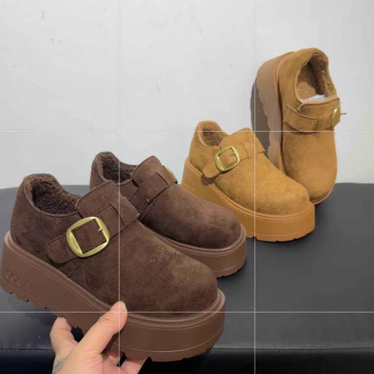 慧慧家洋气舒服六公分博肯鞋（最后一批货）