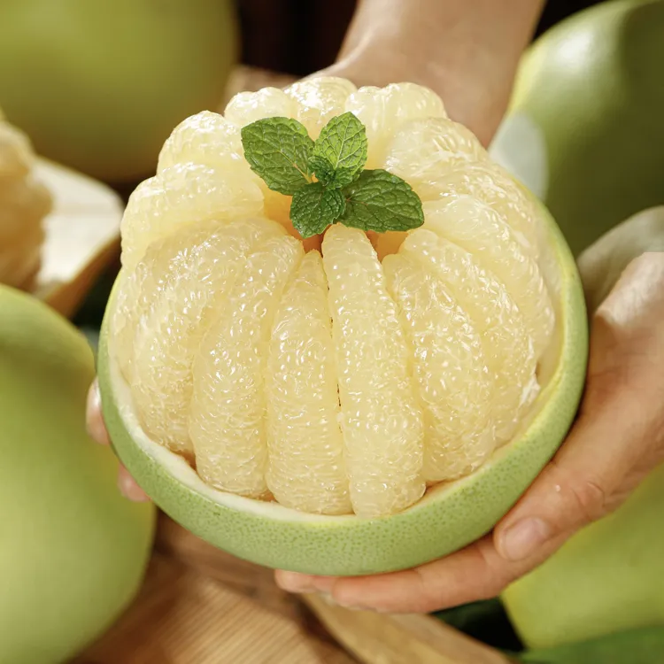 湖北老树白心蜜柚现摘新鲜水晶蜜柚当季孕妇水果酸甜柚子整箱薄皮