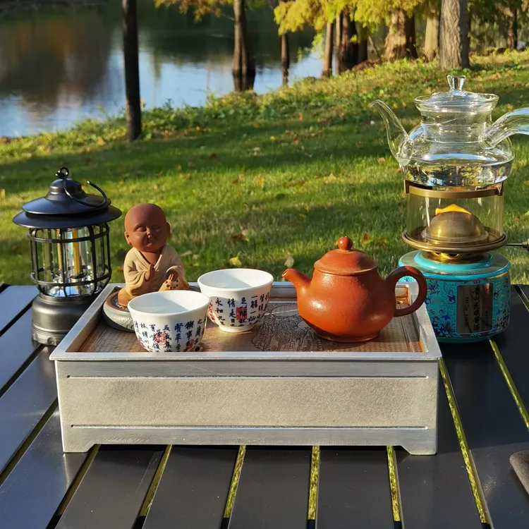 仿旧铝板四方寿星公壶承 标准尺寸 200✖️300✖️80主打经久耐用