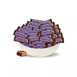 【百补】士力架花生夹心巧克力800g散装休闲零食能量棒零食