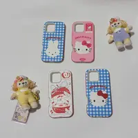 秋冬新款可爱卡通皮纹kt米菲兔适用苹果17promax手机壳iphone1615