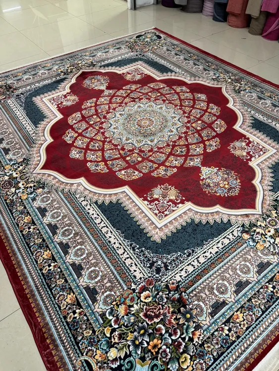 加厚大面积客厅卧室地毯防滑耐磨家用床边毯欧式美式