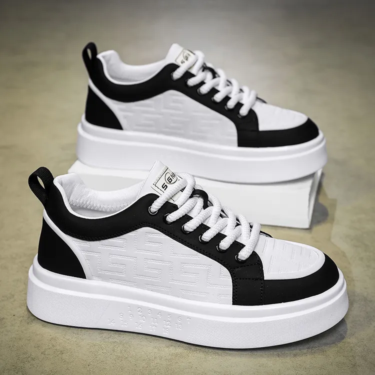 透气休闲潮鞋板鞋春季透气小白男士2025百搭韩版薄款运动鞋子男鞋