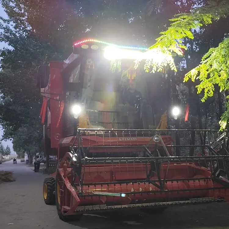 雷沃gm100收割机5125专用高亮三排设计3106驾驶室长条灯无损安装