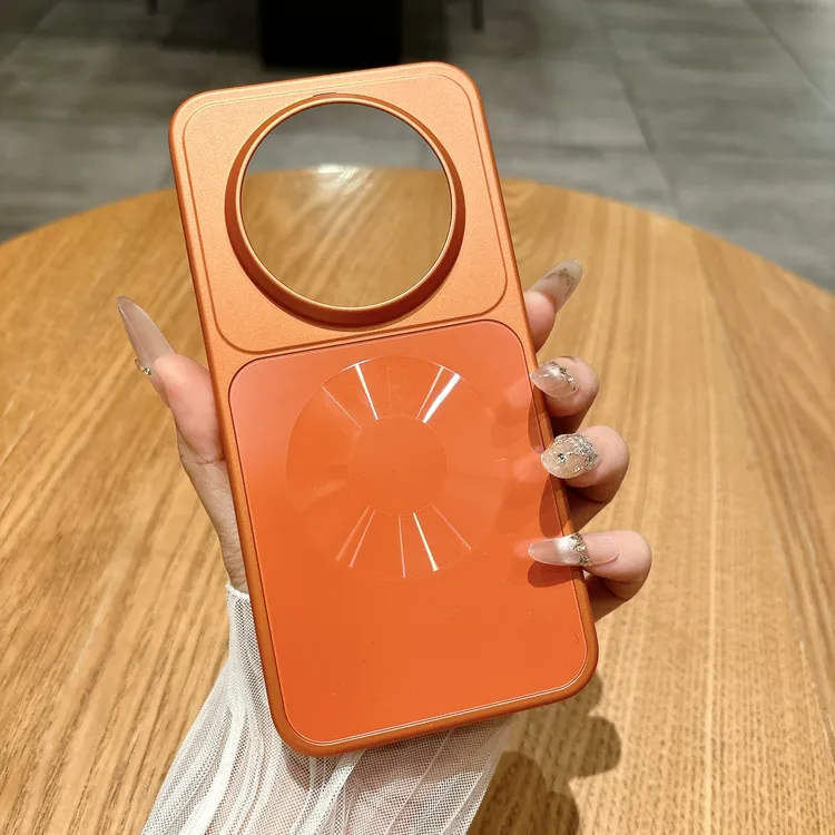 适用华为mate80手机壳电镀磁吸简约个性防摔防滑商务80pro保护套