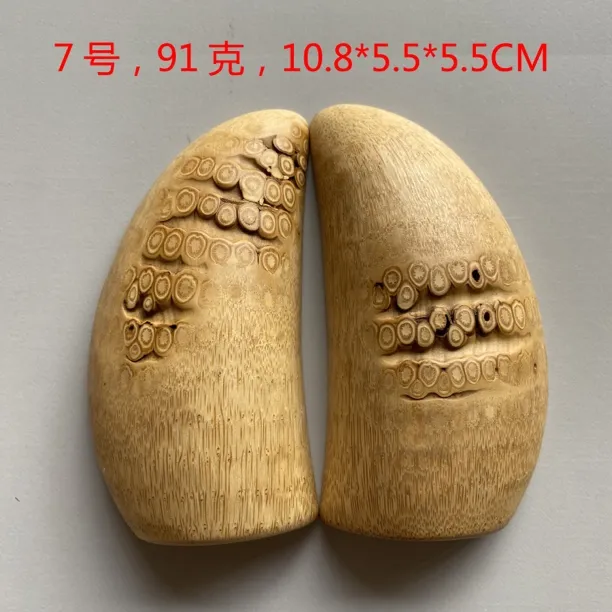 天然毛竹根月牙型牛角型心型圣杯信杯茭杯潮汕告杯闽南甲杯问杯