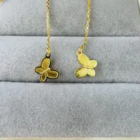 【夏夏专享】足金999饰品 时尚耳钉 1.50 GP