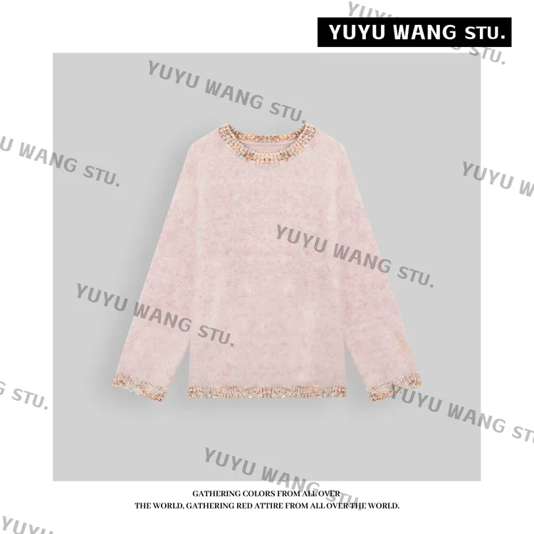 YUYU WANG 【方糖】套头毛衫RB2SDRC2580