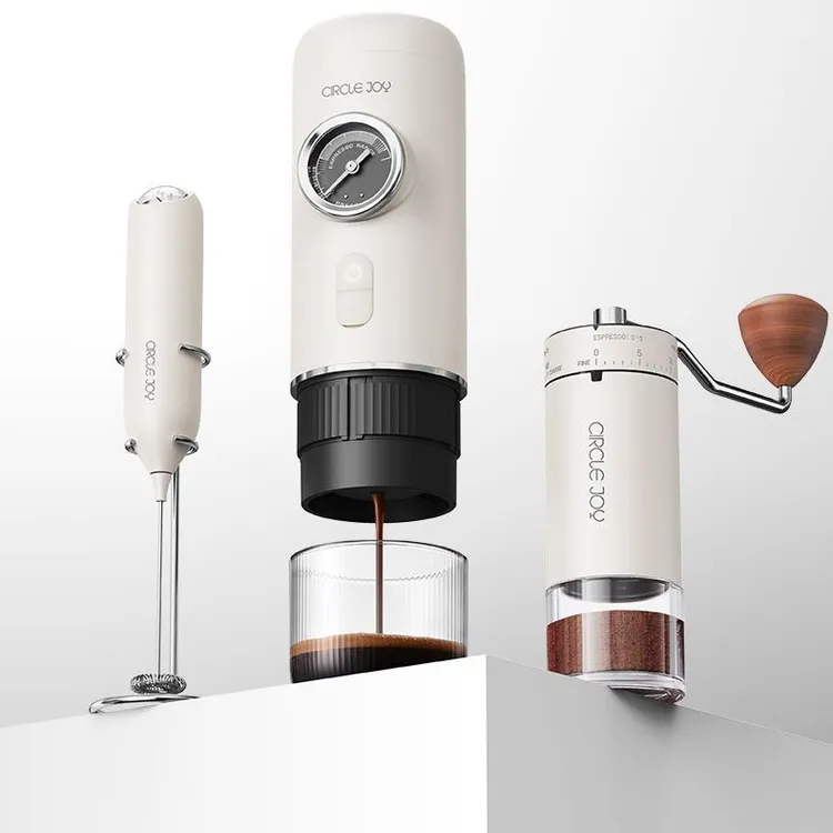 便携式意式浓咖啡机小型手持电动胶囊户外旅行车载充电大容量电池