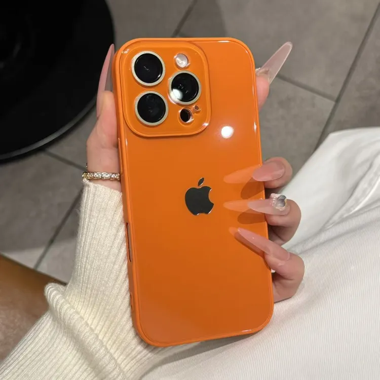 新款高级全包钢化玻璃适用iPhone17手机壳15苹果16promax高颜值13