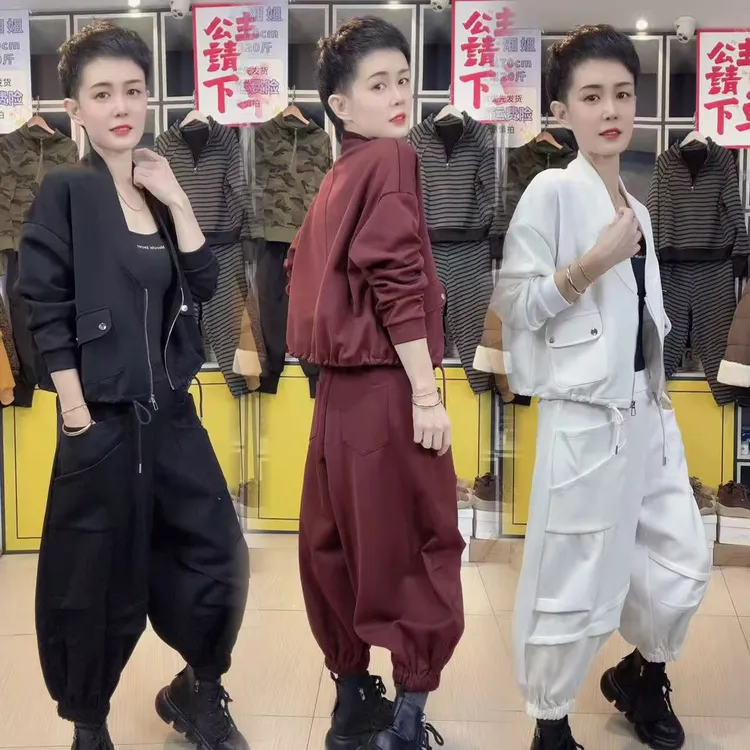 名1288-新年款曼巴棉无领披肩外套